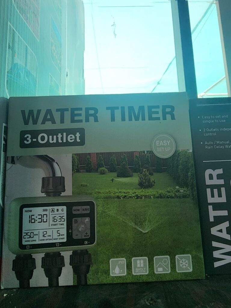 3-Outlet Digital Water Timer