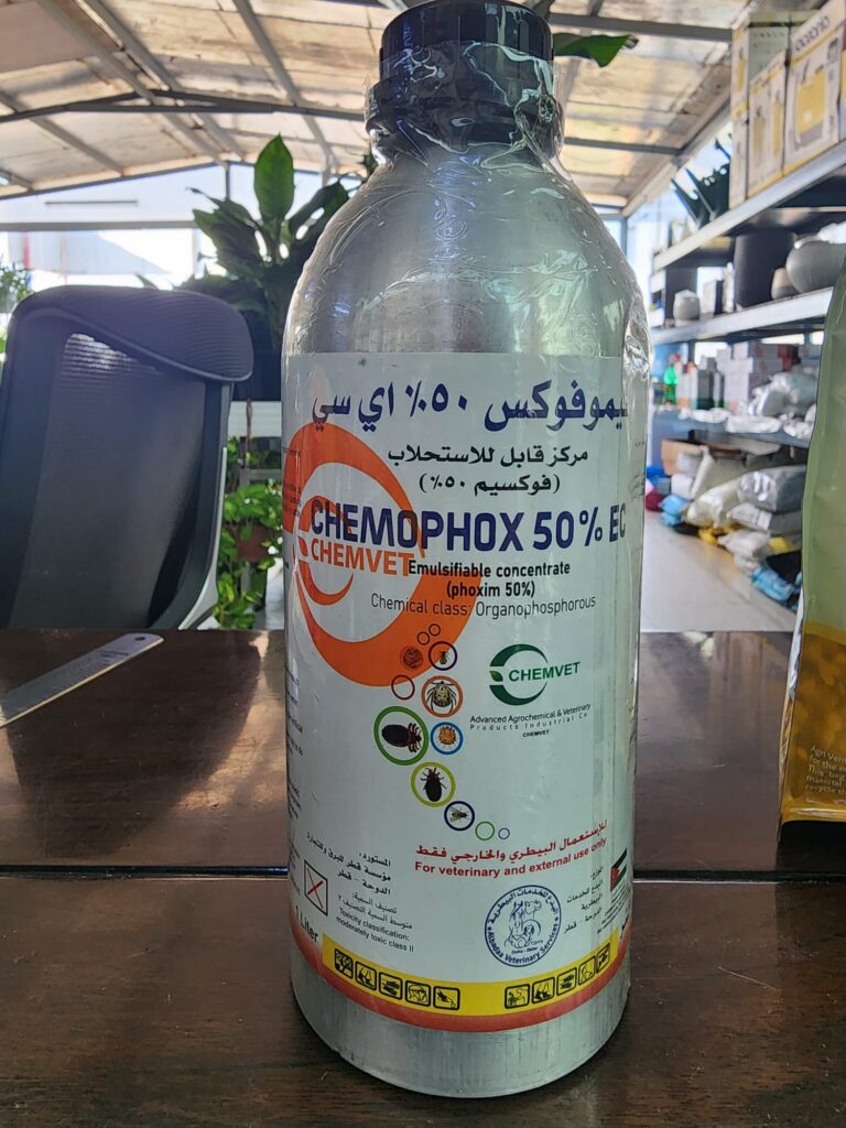 Chemophox 50% EC (Phoxim) 1 Liter - Veterinary Use