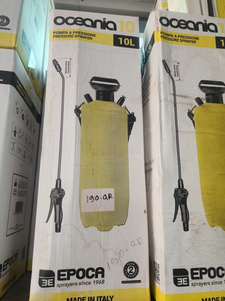 Epoca Oceania 10 Pressure Sprayer 10L (Made in Italy)