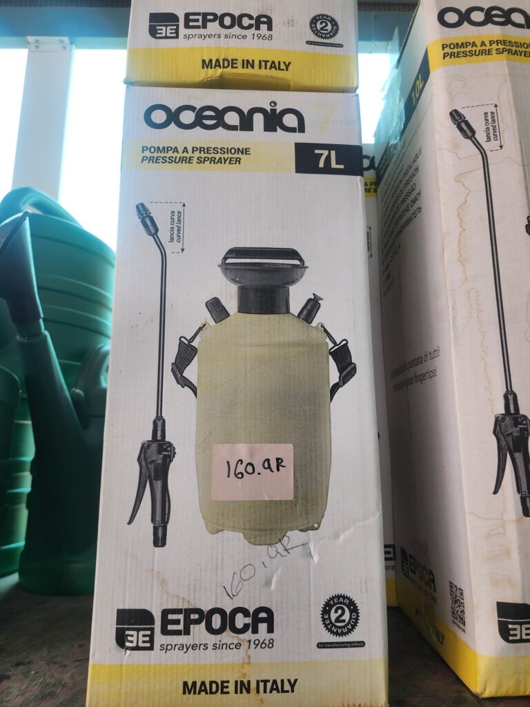 Epoca Oceania 7 Pressure Sprayer 7L (Made in Italy)