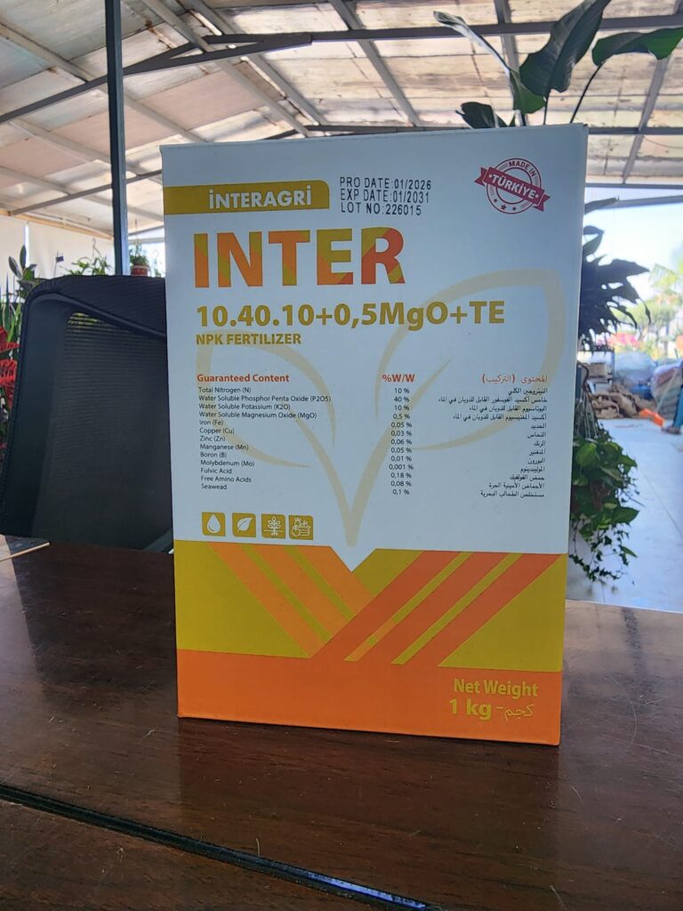 Inter 10.40.10+0.5MgO+TE NPK Fertilizer 1kg